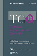 Civic Engagement and Technical Communication